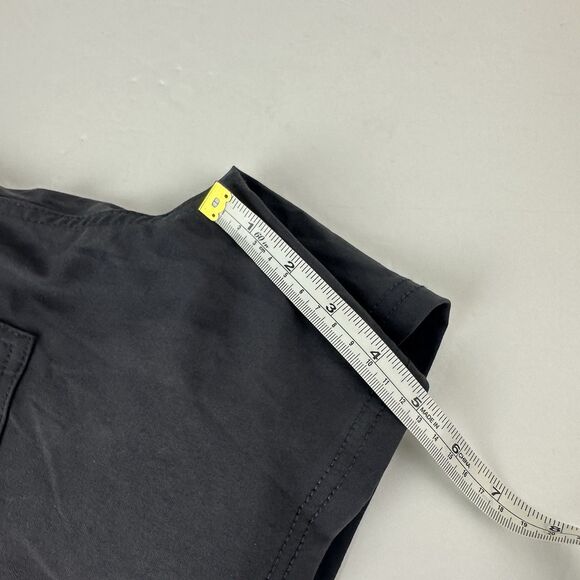 Prana Olivia Shorts Stretch Outdoors Camping Travel Hiking Gray Women's Size 12 - Picture 7 of 9